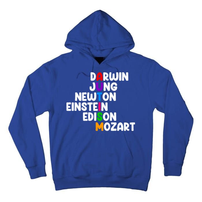 Autism Support Darwin Jung Newton Einstein Edison Mozart Tall Hoodie