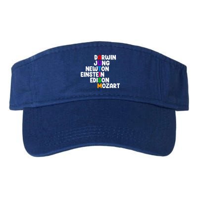 Autism Support Darwin Jung Newton Einstein Edison Mozart Visor