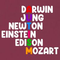 Autism Support Darwin Jung Newton Einstein Edison Mozart 16oz Travel Tumbler