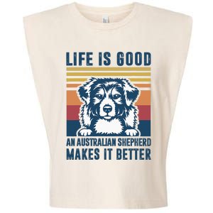 Australian Shepherd Dog Gifts Men Women Australian Shepherd Garment-Dyed Women's Muscle Tee