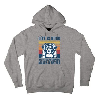 Australian Shepherd Dog Gifts Men Women Australian Shepherd Tall Hoodie