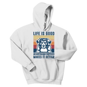 Australian Shepherd Dog Gifts Men Women Australian Shepherd Kids Hoodie