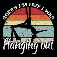 Aerial Silk Dancer Aerialist & Aerial Yoga Flat Bill Trucker Hat