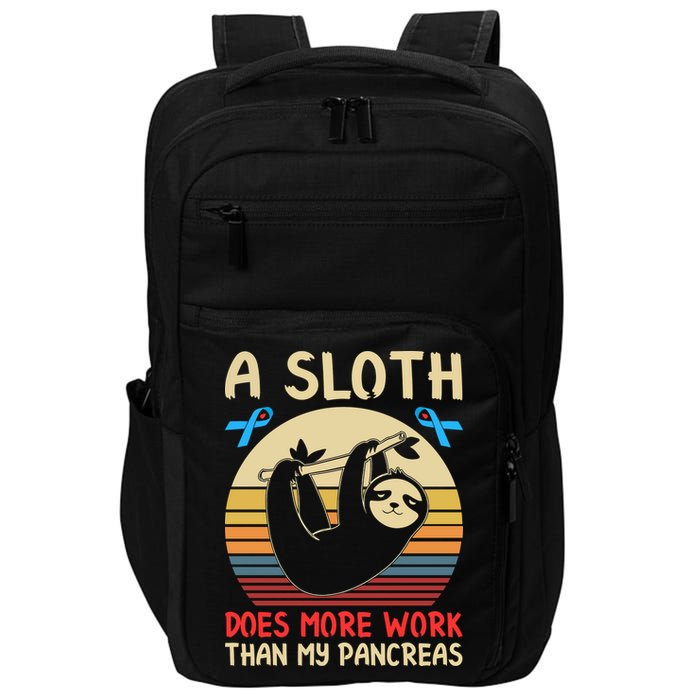 A Sloth Does More Work Than My Pancreas Impact Tech Backpack