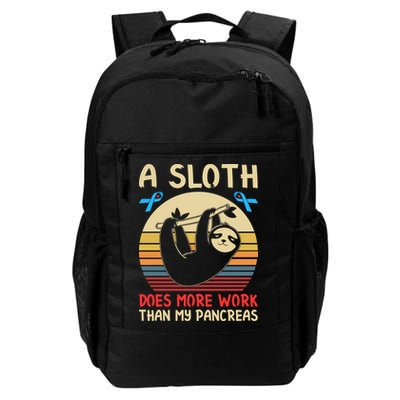 A Sloth Does More Work Than My Pancreas Backpack