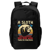 A Sloth Does More Work Than My Pancreas Backpack