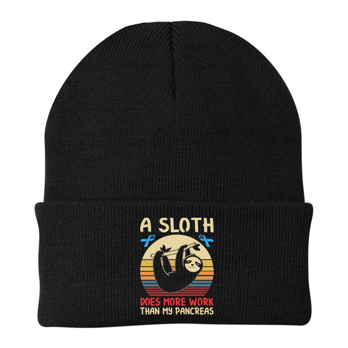 A Sloth Does More Work Than My Pancreas Beanie
