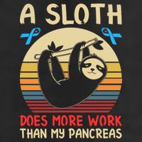 A Sloth Does More Work Than My Pancreas Hat