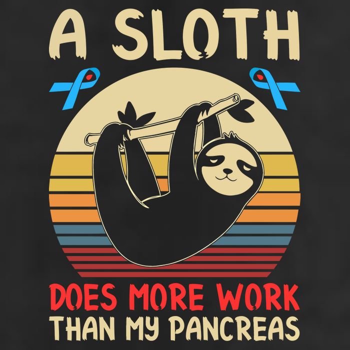 A Sloth Does More Work Than My Pancreas Hat