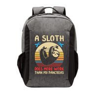 A Sloth Does More Work Than My Pancreas Vector Backpack