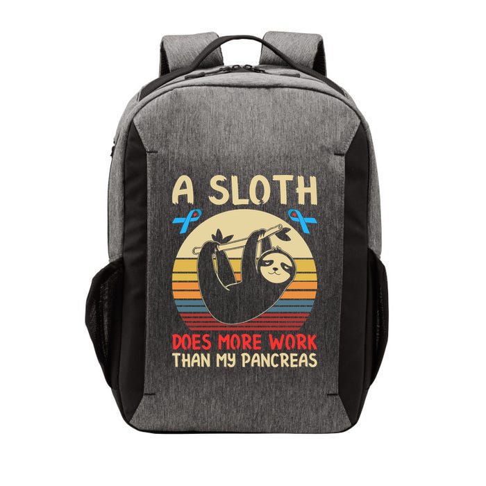 A Sloth Does More Work Than My Pancreas Vector Backpack