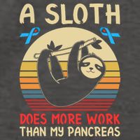 A Sloth Does More Work Than My Pancreas Vector Backpack