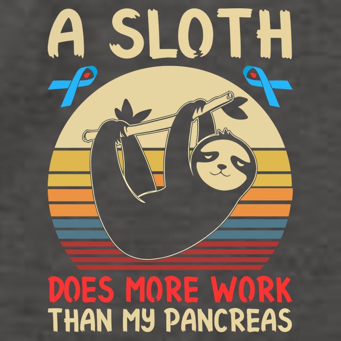 A Sloth Does More Work Than My Pancreas Vector Backpack