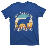 Australian Shepherd Dog Is An Ausshole Retro Aussie Shepherd Gift T-Shirt