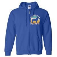 Australian Shepherd Dog Is An Ausshole Retro Aussie Shepherd Gift Full Zip Hoodie