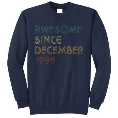 Awesome Since December 1999 Vintage Retro Birthday Sweatshirt