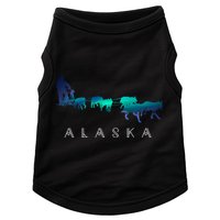 Alaska Sled Dogs Mushing Sled Dog Team A.U.R.O.R.A Borealis Scene Doggie Tank