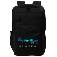 Alaska Sled Dogs Mushing Sled Dog Team A.U.R.O.R.A Borealis Scene Impact Tech Backpack
