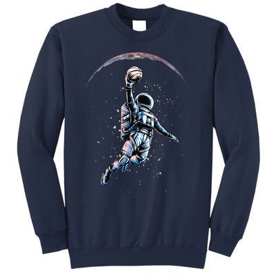 Astronaut Slam Dunk Space Basketball Lover Cool Universe Sweatshirt