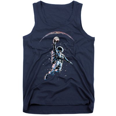 Astronaut Slam Dunk Space Basketball Lover Cool Universe Tank Top