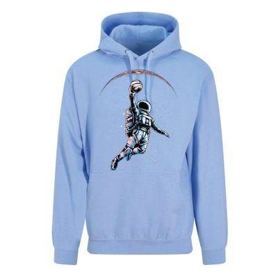 Astronaut Slam Dunk Space Basketball Lover Cool Universe Unisex Surf Hoodie