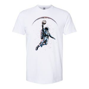 Astronaut Slam Dunk Space Basketball Lover Cool Universe Softstyle® CVC T-Shirt