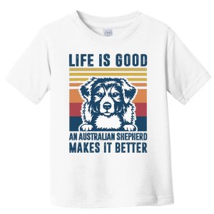 Australian Shepherd Dog Gifts Men Women Australian Shepherd Toddler T-Shirt