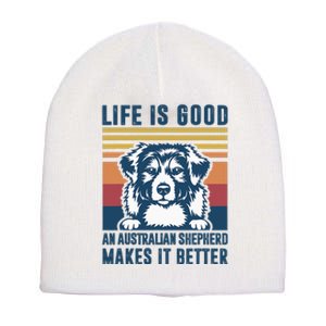 Australian Shepherd Dog Gifts Men Women Australian Shepherd Short Acrylic Beanie