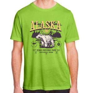 Alaska Sweatshirt Denali National Park Preppy Adult ChromaSoft Performance T-Shirt