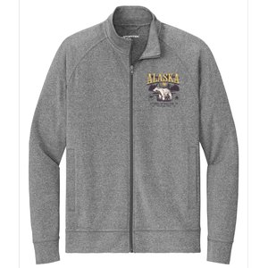 Alaska Sweatshirt Denali National Park Preppy Stretch Full-Zip Cadet Jacket