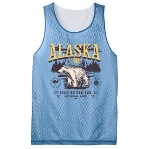 Alaska Sweatshirt Denali National Park Preppy Mesh Reversible Basketball Jersey Tank