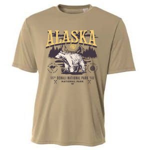 Alaska Sweatshirt Denali National Park Preppy Cooling Performance Crew T-Shirt