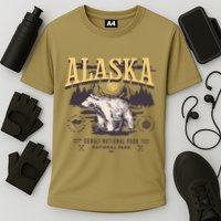 Alaska Sweatshirt Denali National Park Preppy Cooling Performance Crew T-Shirt