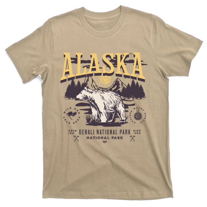 Alaska Sweatshirt Denali National Park Preppy T-Shirt