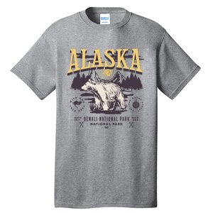 Alaska Sweatshirt Denali National Park Preppy Tall T-Shirt