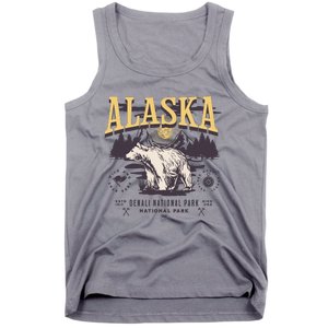 Alaska Sweatshirt Denali National Park Preppy Tank Top