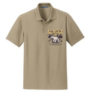 Alaska Sweatshirt Denali National Park Preppy Dry Zone Grid Polo