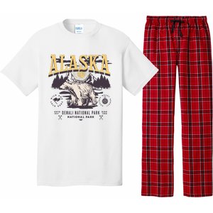 Alaska Sweatshirt Denali National Park Preppy Pajama Set