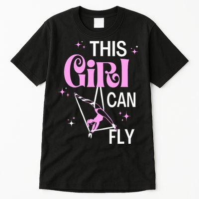 Aerial Silks Dancer Aerialist Air Yoga Acrobatics Women Gift Tall T-Shirt