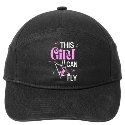Aerial Silks Dancer Aerialist Air Yoga Acrobatics Women Gift 7-Panel Snapback Hat