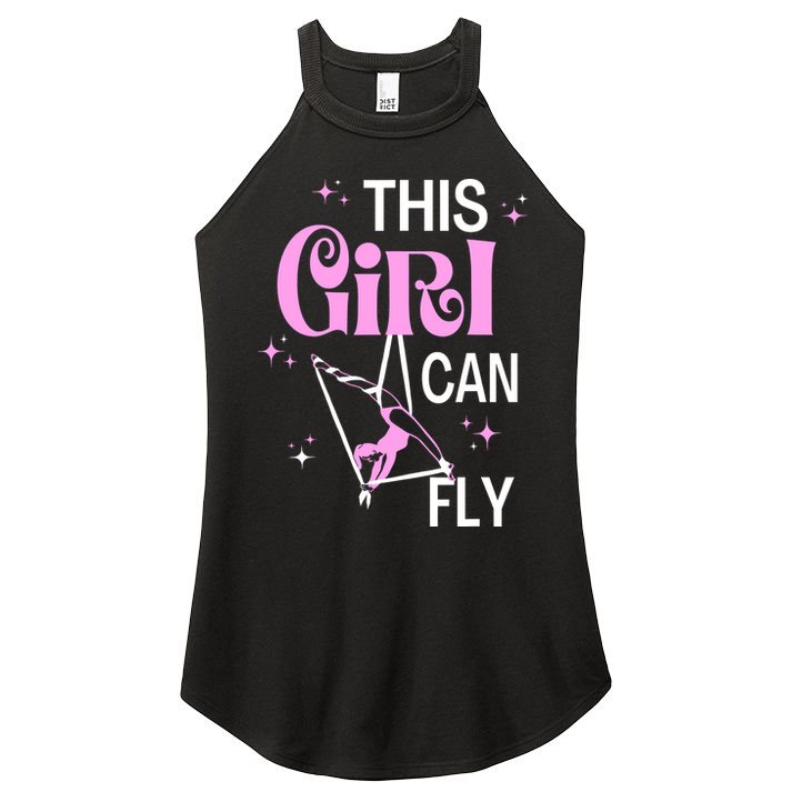 Aerial Silks Dancer Aerialist Air Yoga Acrobatics Women Gift Women's Perfect Tri Rocker Tank