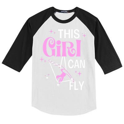 Aerial Silks Dancer Aerialist Air Yoga Acrobatics Women Gift Kids Colorblock Raglan Jersey