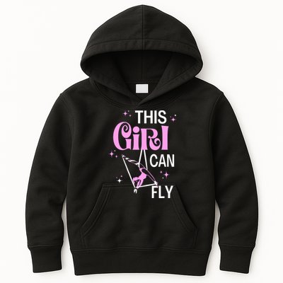 Aerial Silks Dancer Aerialist Air Yoga Acrobatics Women Gift Kids Hoodie