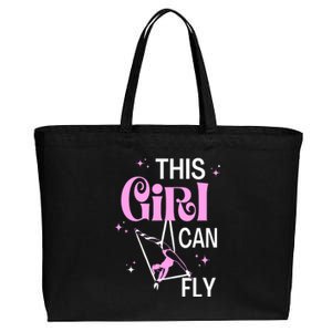 Aerial Silks Dancer Aerialist Air Yoga Acrobatics Women Gift Cotton Canvas Jumbo Tote