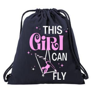 Aerial Silks Dancer Aerialist Air Yoga Acrobatics Women Gift Drawstring Bag