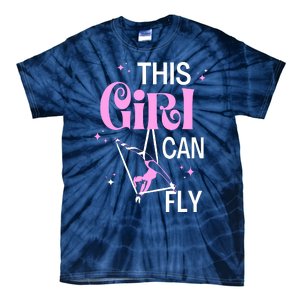 Aerial Silks Dancer Aerialist Air Yoga Acrobatics Women Gift Tie-Dye T-Shirt