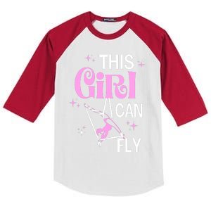 Aerial Silks Dancer Aerialist Air Yoga Acrobatics Women Gift Kids Colorblock Raglan Jersey