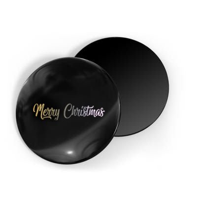 A Simple Design For Merry Christmas Magnet