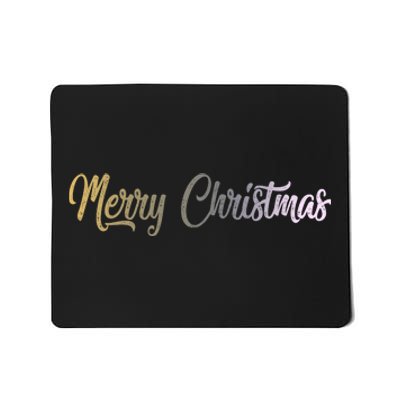 A Simple Design For Merry Christmas Mousepad