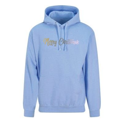 A Simple Design For Merry Christmas Unisex Surf Hoodie